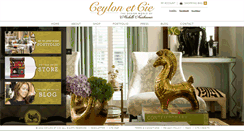 Desktop Screenshot of ceylonetcie.com